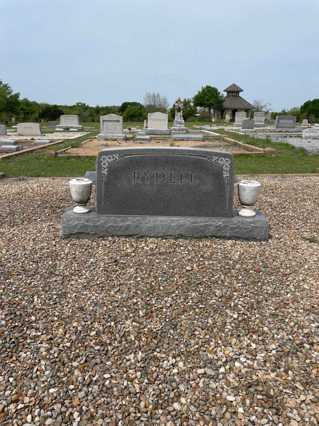 Adolf Rydell's grave. Photo 1