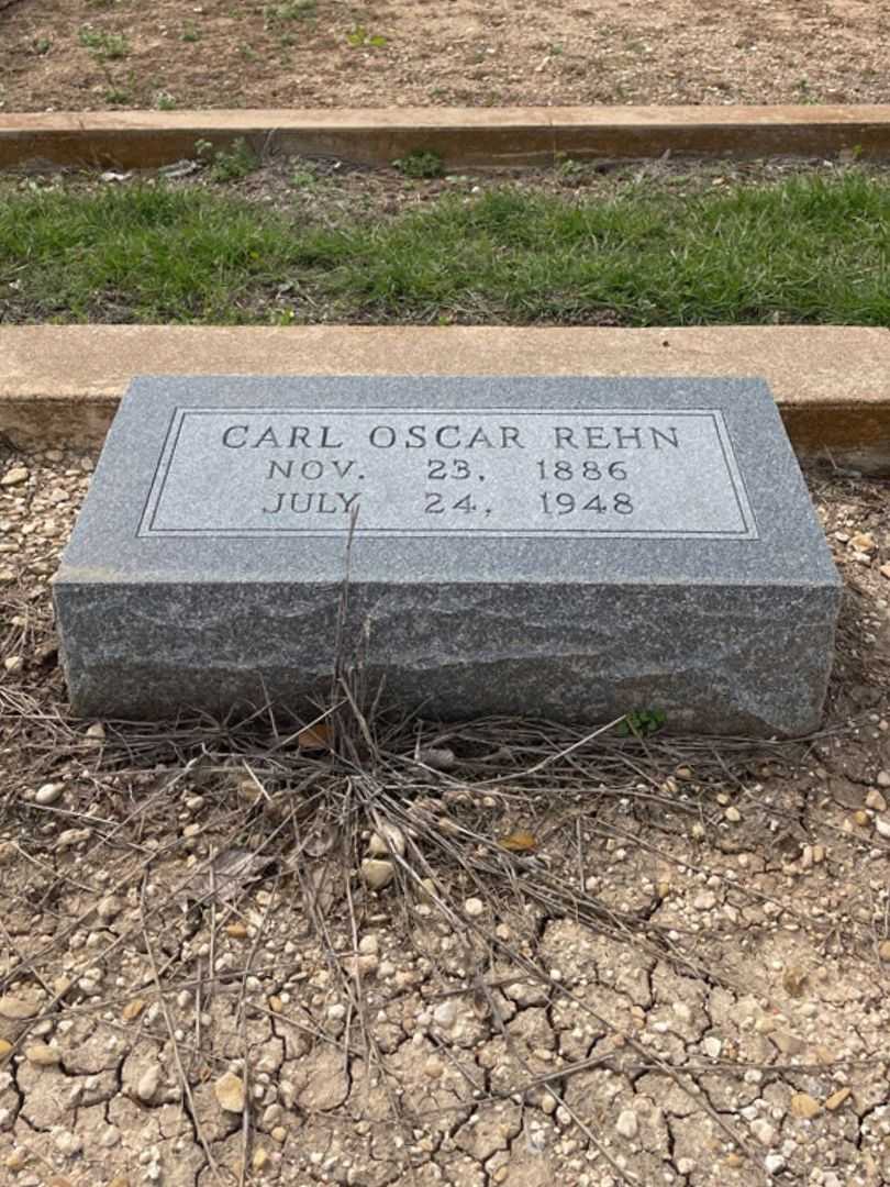 Carl Oscar Rehn's grave. Photo 2