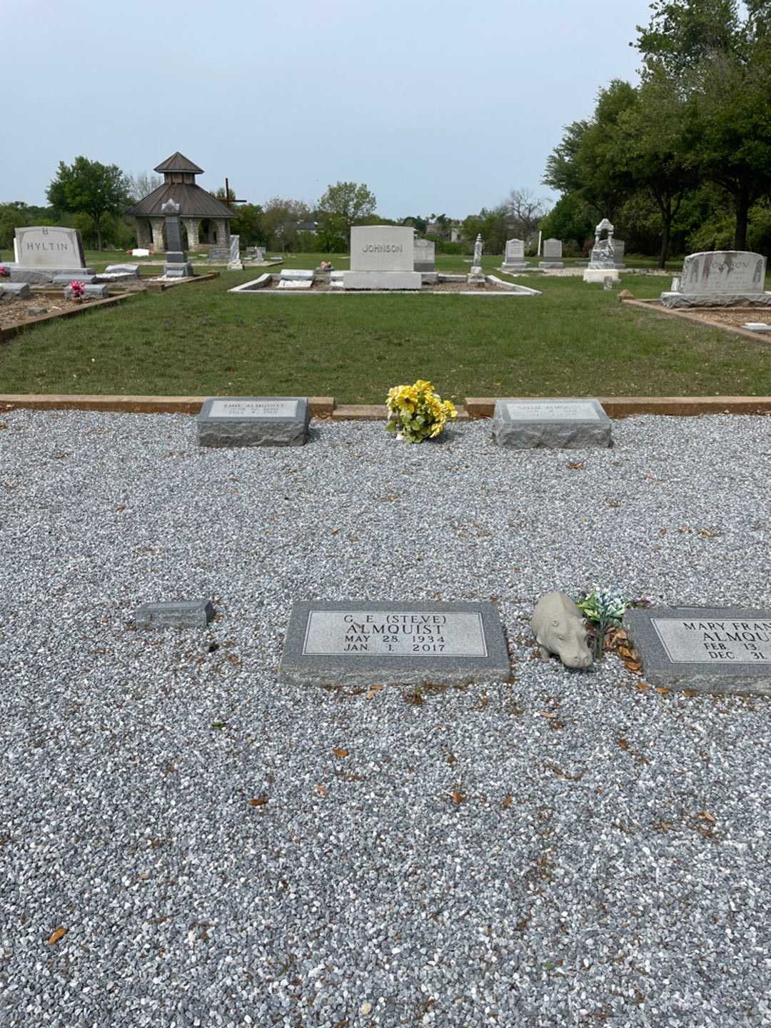 G. E. "Steve" Almquist's grave. Photo 1