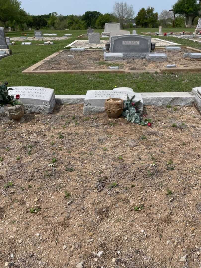 Carl Almquist's grave. Photo 1