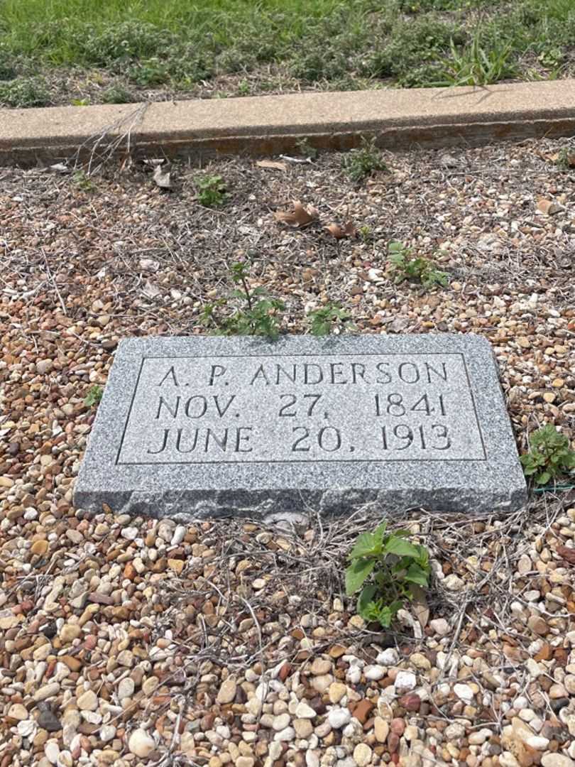 A. P. Anderson's grave. Photo 2