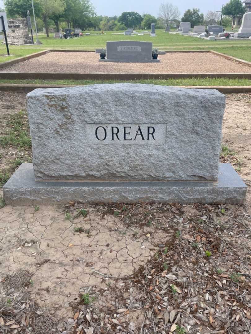 Carroll C. O'Rear's grave