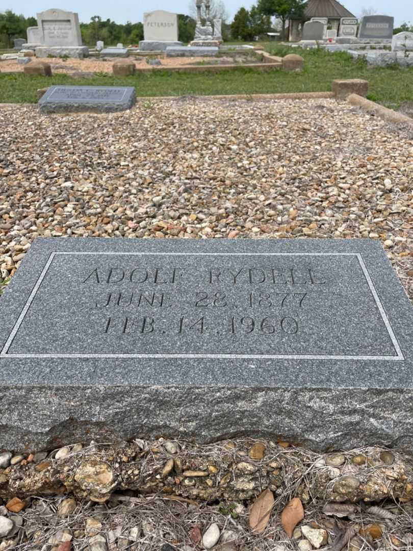 Adolf Rydell's grave. Photo 3