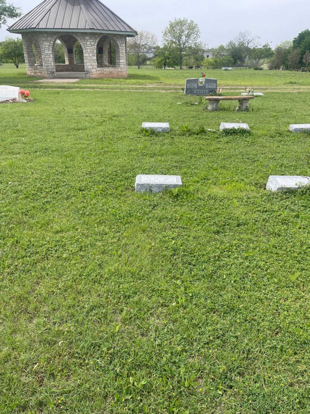 Infant Johnson's grave. Photo 1