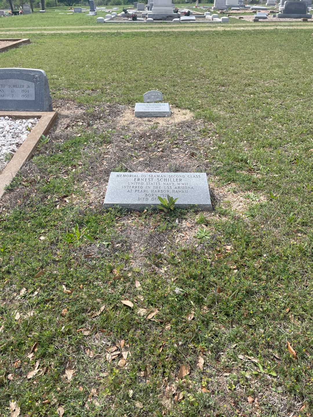 Otto S. Schiller Senior's grave. Photo 4